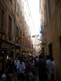 Il centro di Sanremo